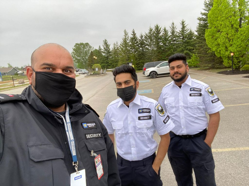 On-site team group photo