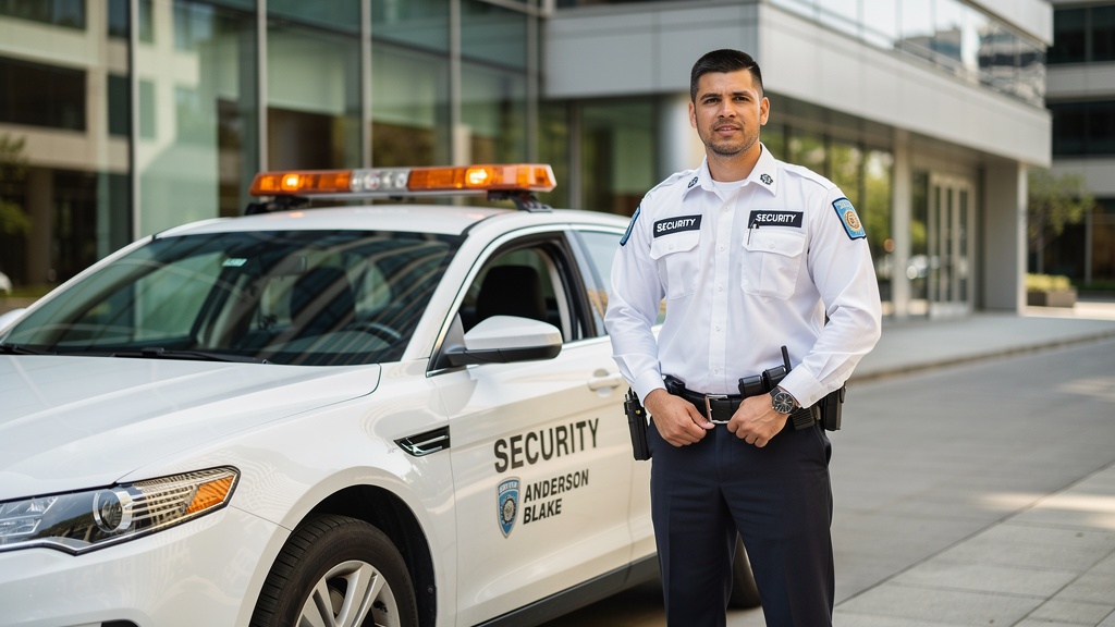 Anderson Blake Security mobile patrol security guard and response vehicle in Ontario